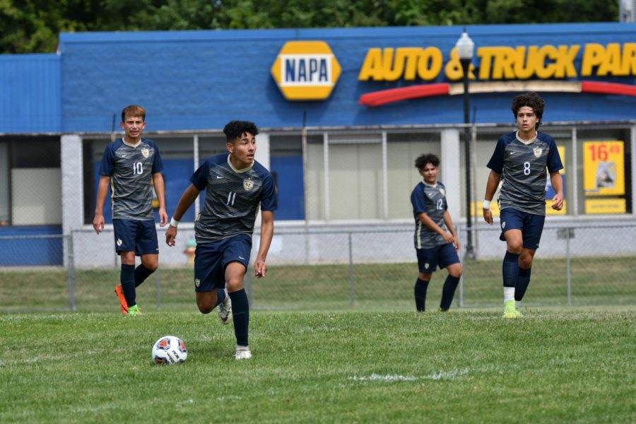 Boys soccer defeats Portage