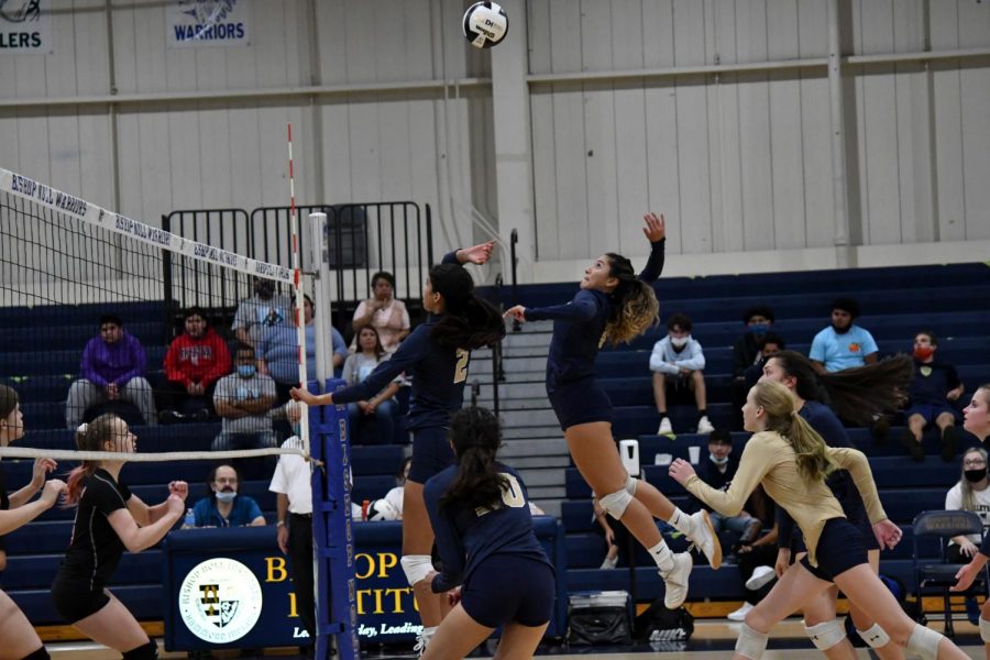 Girls volleyball secures win over Lake Station on senior night