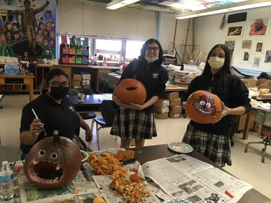 Bishop Noll Institute gives students a time, place, and space to create art through the Art Club