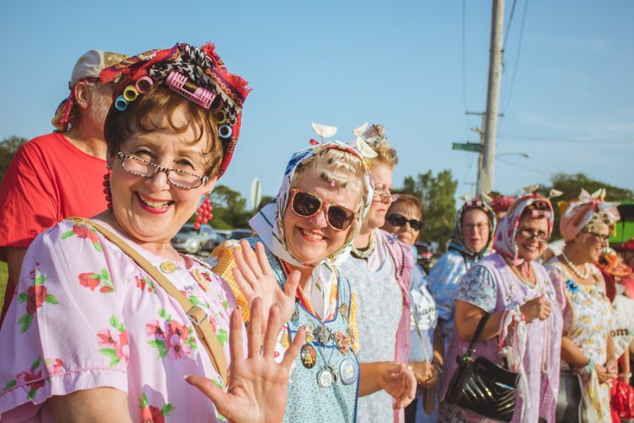 Guests at last year’s Pierogi Fest.